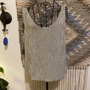 Compagnie Internationale Express Checkered Tank Top